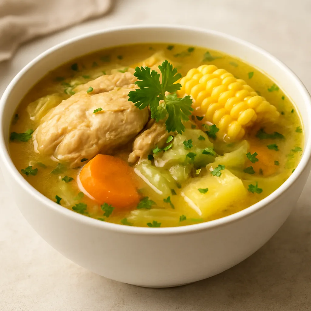Sopa de gallina