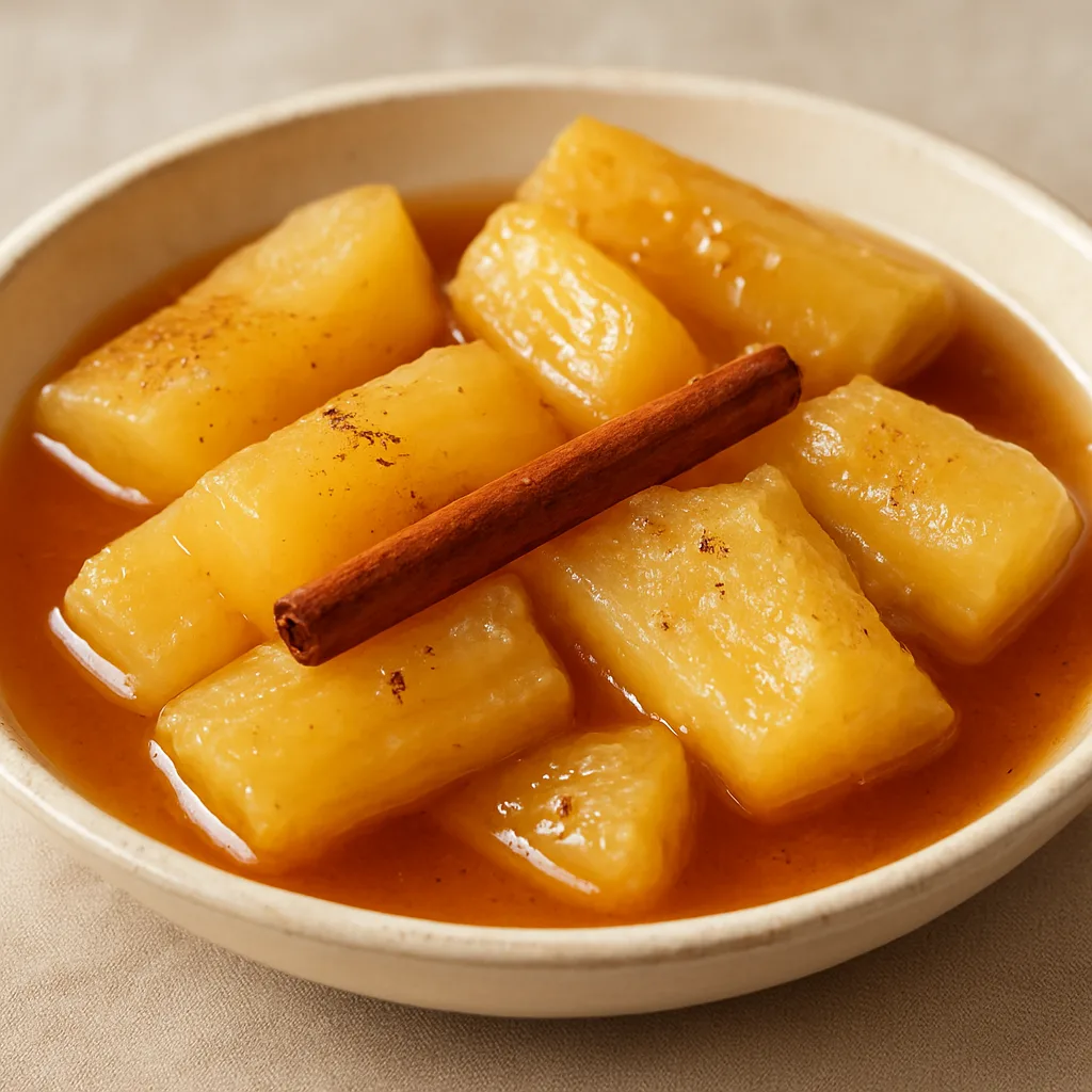 Yuca en dulce
