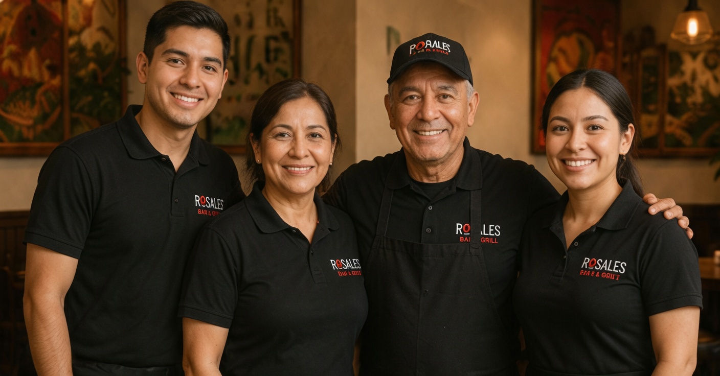 The Rosales Restaurant family